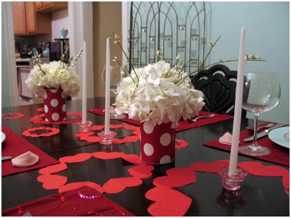 Tips for Decorating Valentines Day Dinner Table